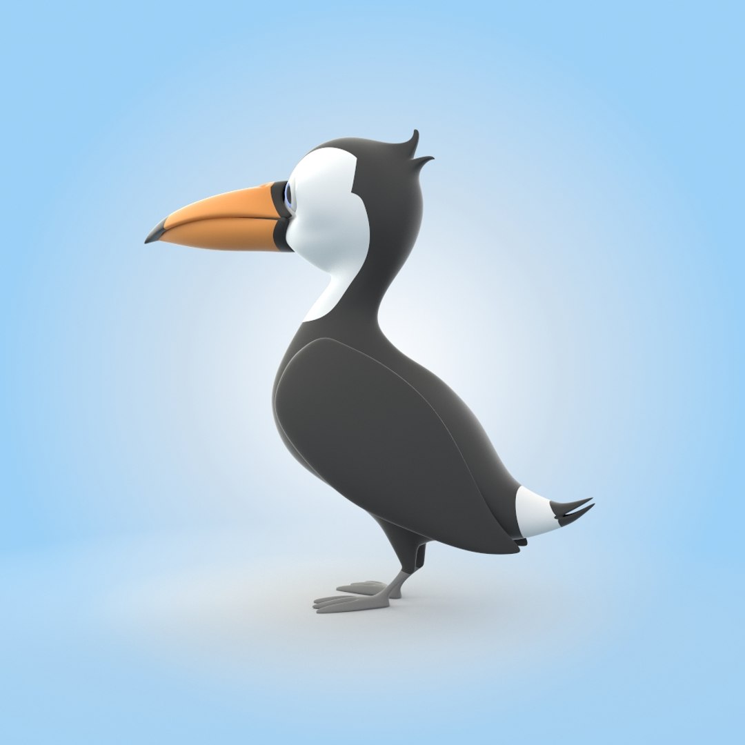 3D Toucan Model - TurboSquid 1844599