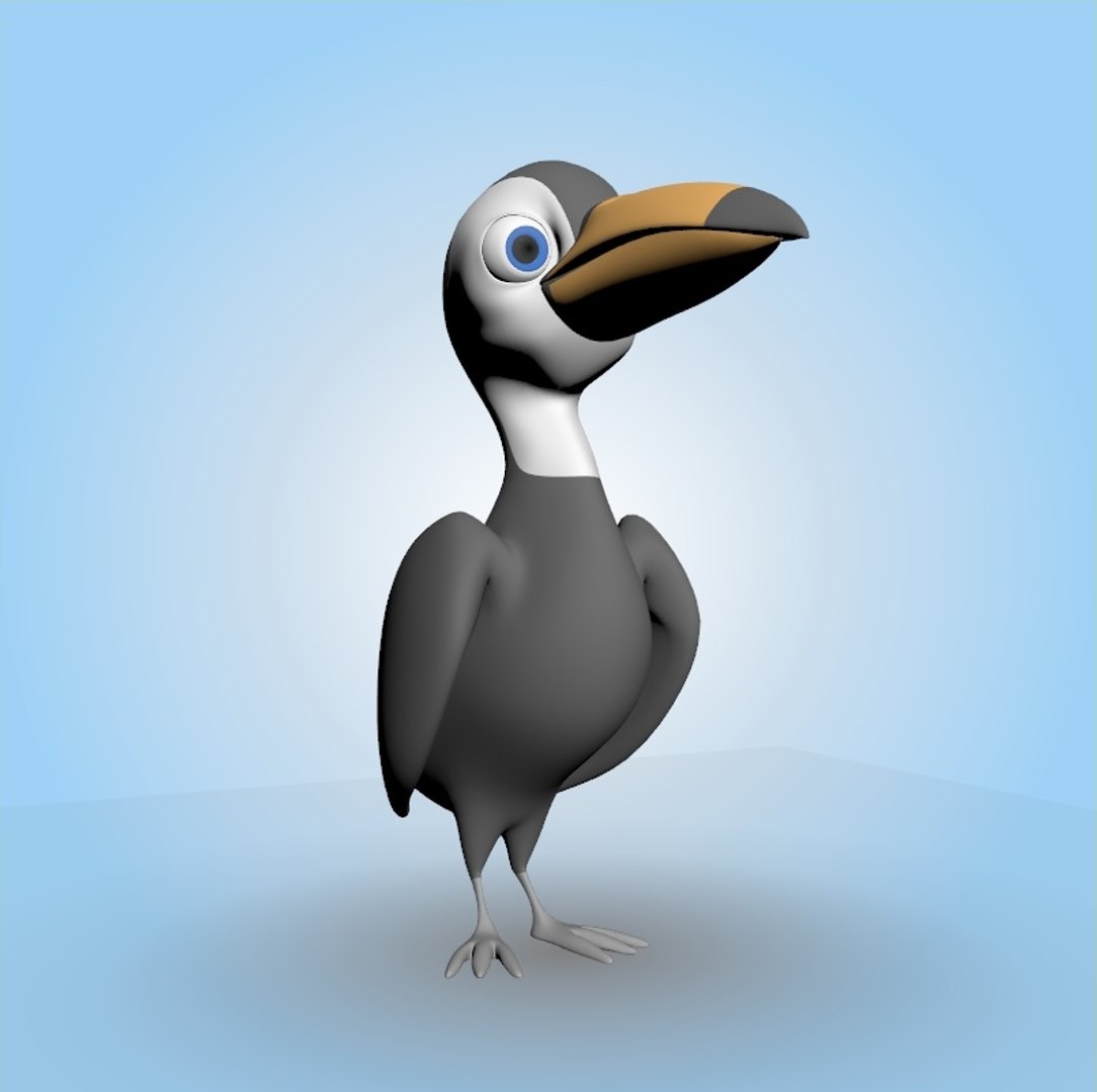 3D Toucan Model - TurboSquid 1844599