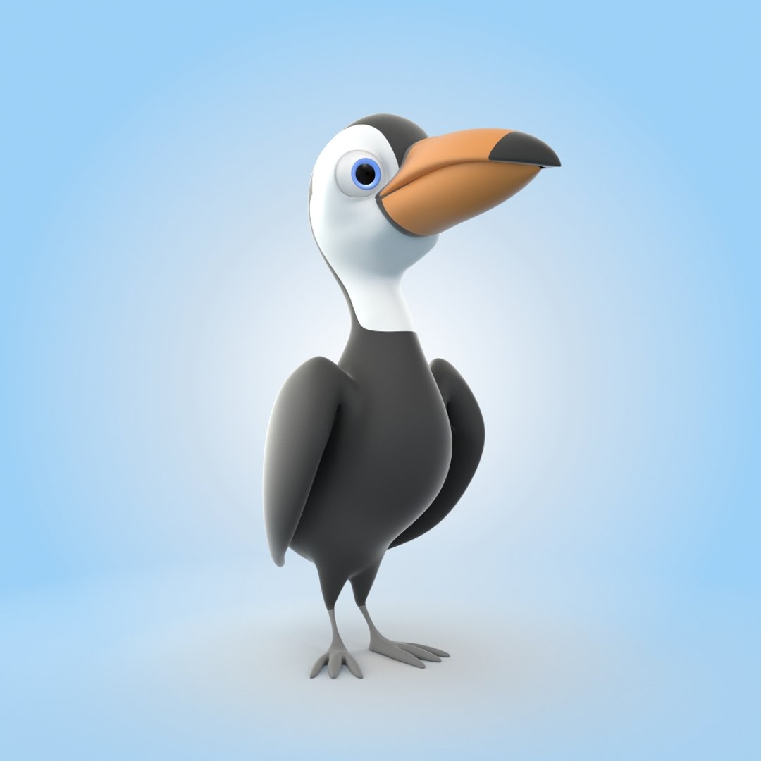 3D Toucan Model - TurboSquid 1844599