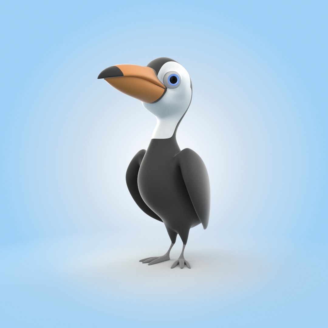 3D Toucan Model - TurboSquid 1844599