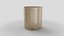 Capiz Accent Table