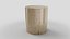Capiz Accent Table