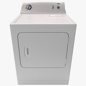 3d whirlpool loading electric dryer