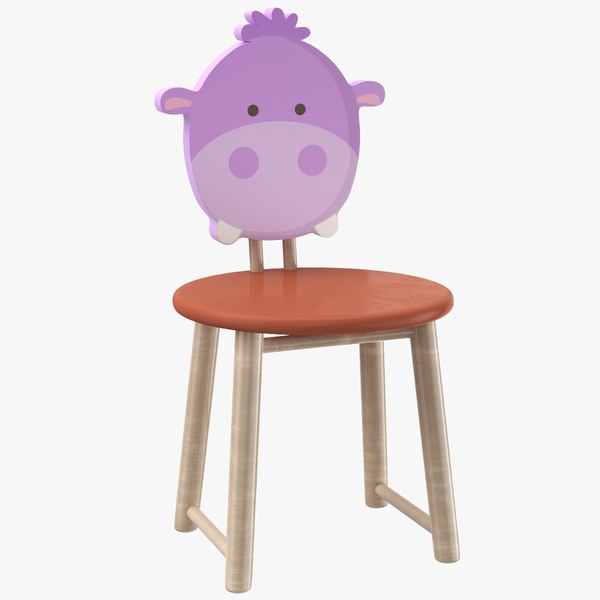 kids chair 3D