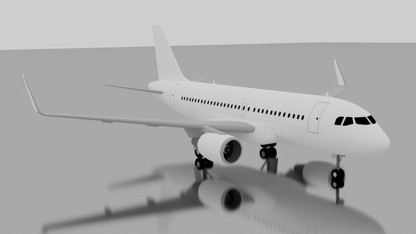 3D Airbus A319-100