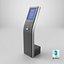 Electronic Queue Device Black