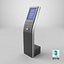 Electronic Queue Device Black