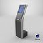 Electronic Queue Device Black