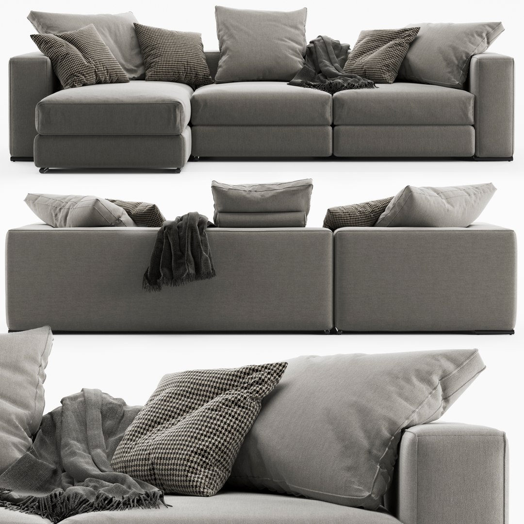 3D ananta class sofa model - TurboSquid 1585927