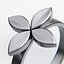 Anel com Folha Floral - Modelo de Impressão 3D de Joia Minimalista e Elegante