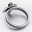 Anel com Folha Floral - Modelo de Impressão 3D de Joia Minimalista e Elegante