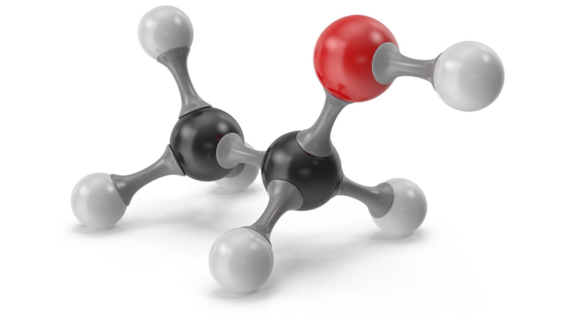 Ethanol molecular 3D model - TurboSquid 1372131
