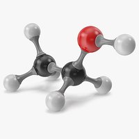 Ethanol Molecular Model