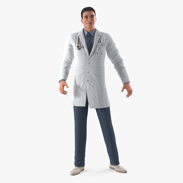 modelo 3d Doctor masculino aparejado - TurboSquid 1521246