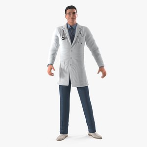 Male Doctor Rigged