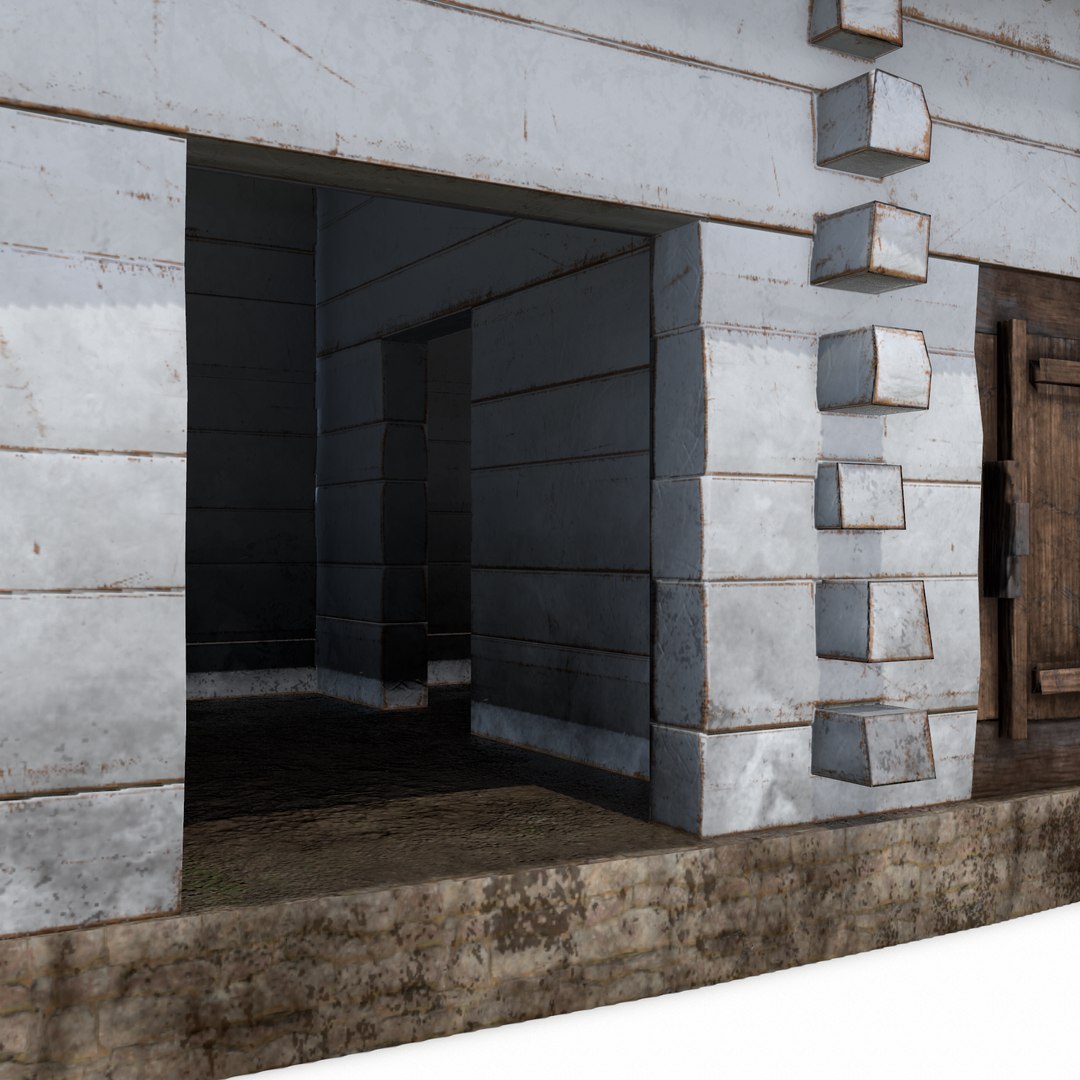 Old Pigsty Building Model - TurboSquid 1466644