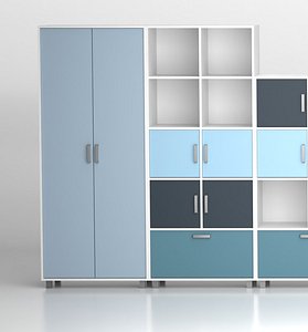 3D the cabinet is modular model