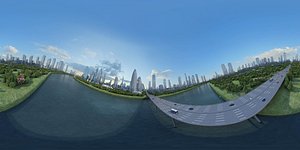 3D model Urban Architecture Block Landscape Animation 3D model