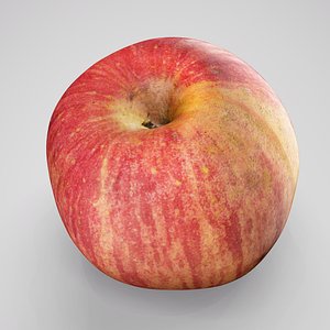 Apple Red Jazz - Photorealistic Scan 3D model