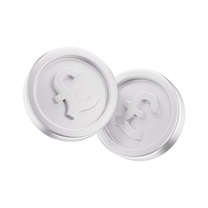 Coin Pound Overlap Icon