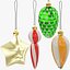 Weihnachtskugeln und Dekorationen Collection V6
