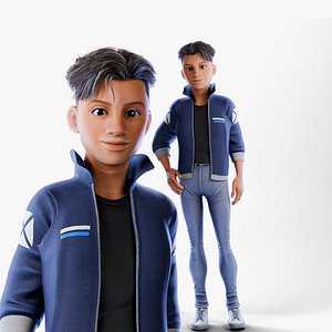 Rylan Stylized Male Character
