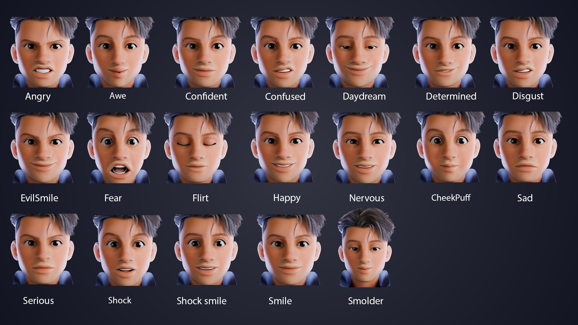 3D Rylan Stylized Male Character https://p.turbosquid.com/ts-thumb/SG/Cid5sO/rC/expression/jpg/1762849982/1920x1080/fit_q87/d7166a613397ed7ecc60c1344a3010ba8cf2501d/expression.jpg
