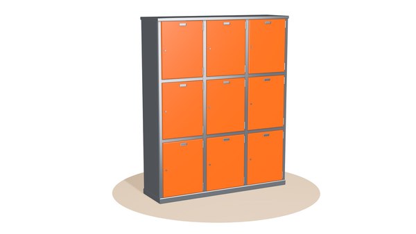 cupboard locker furniture model