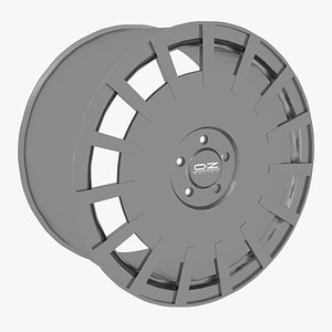 oz rally racing wheel 3D model