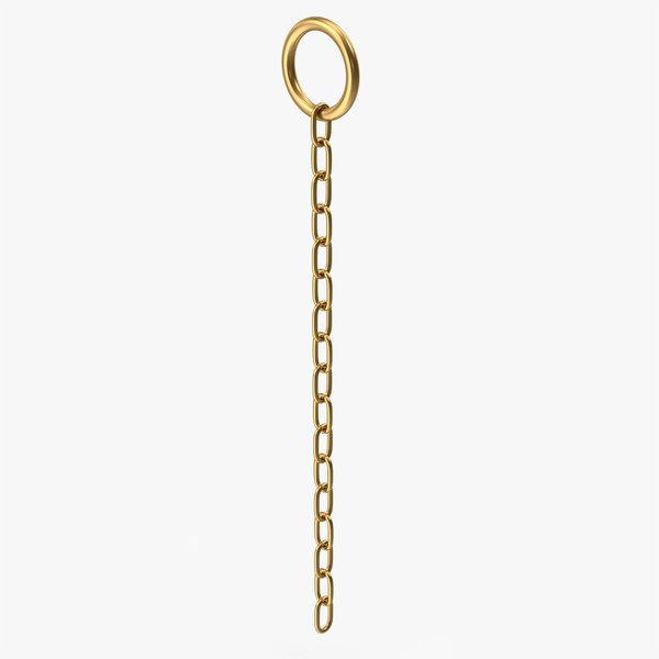 3D model Gold Hanging Chain