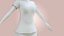 Cartoon Woman Rigged 3D model