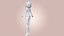 Cartoon Woman Rigged 3D model