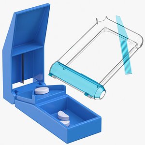 Pill Splitter and Pill Counting Tray