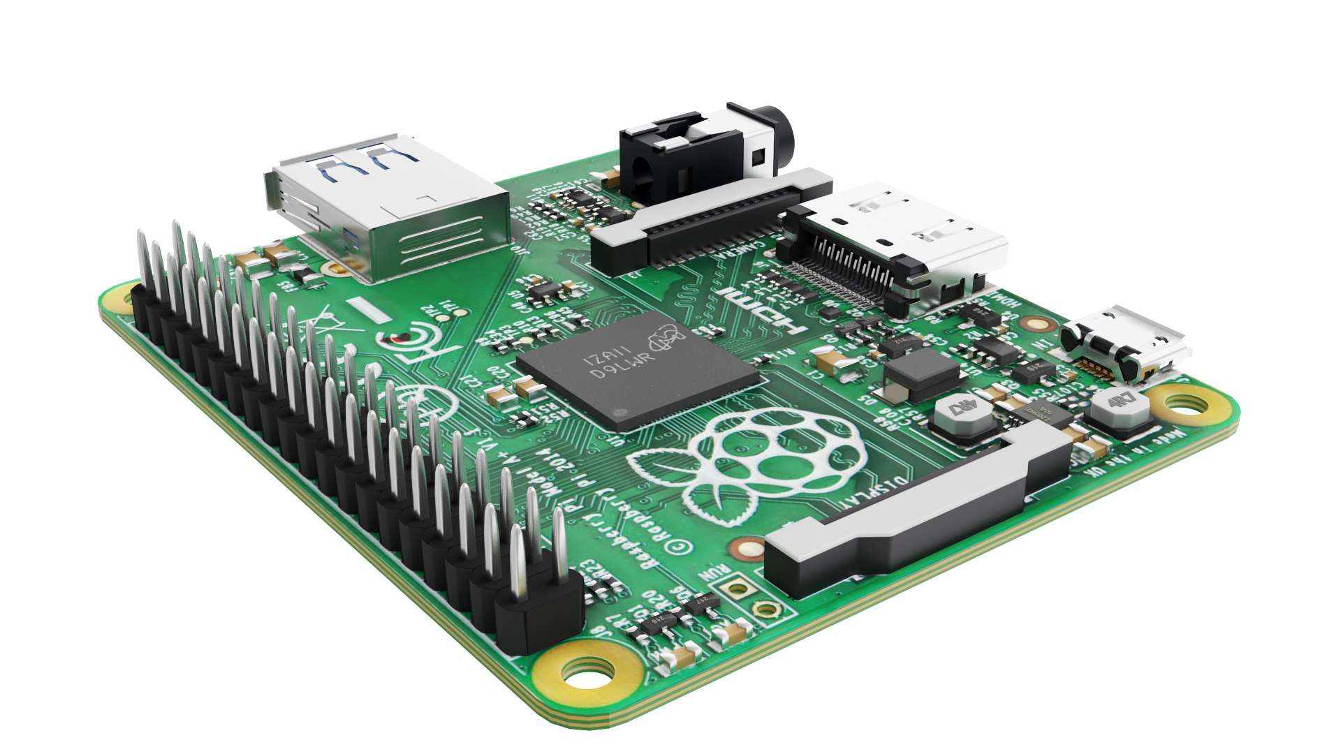 Raspberry Pi 1 A Model - TurboSquid 1770712