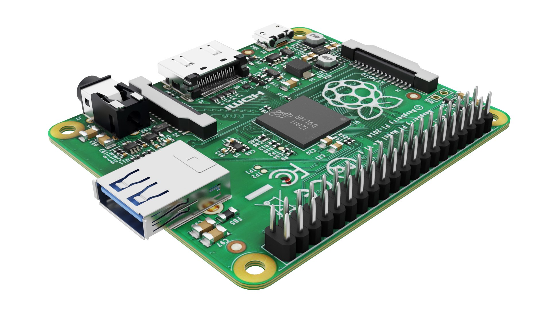 Raspberry Pi 1 A Model - TurboSquid 1770712