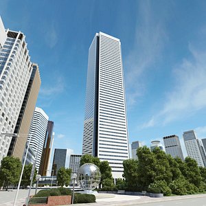 3d model canadian place