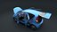Opel Agila 2009 lowpoly