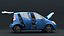 Opel Agila 2009 lowpoly