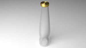sauce bottle 3D