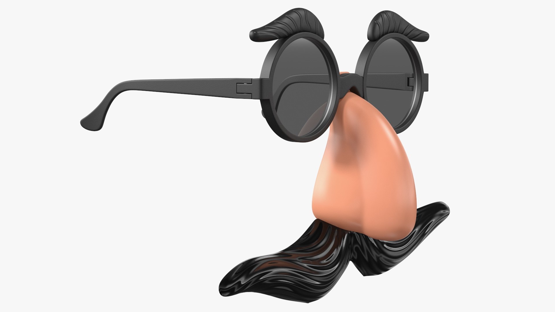 3D Model Groucho Disguise Glasses Mask - TurboSquid 1700674