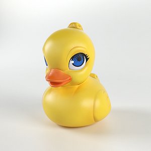 3D rubber duck