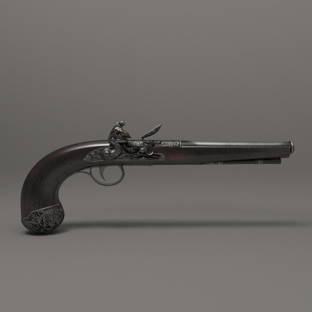antique flintlock pistol 3d model https://p.turbosquid.com/ts-thumb/SG/hpHpAD/VOJHTREj/01/jpg/1389070288/1920x1080/turn_fit_q99/8b2666b215de55ddc0e557814f5f3b1c4428330a/01-1.jpg