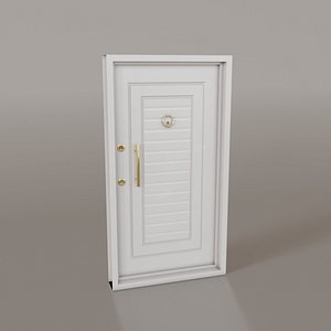 Apartment Exterior Door 3D model