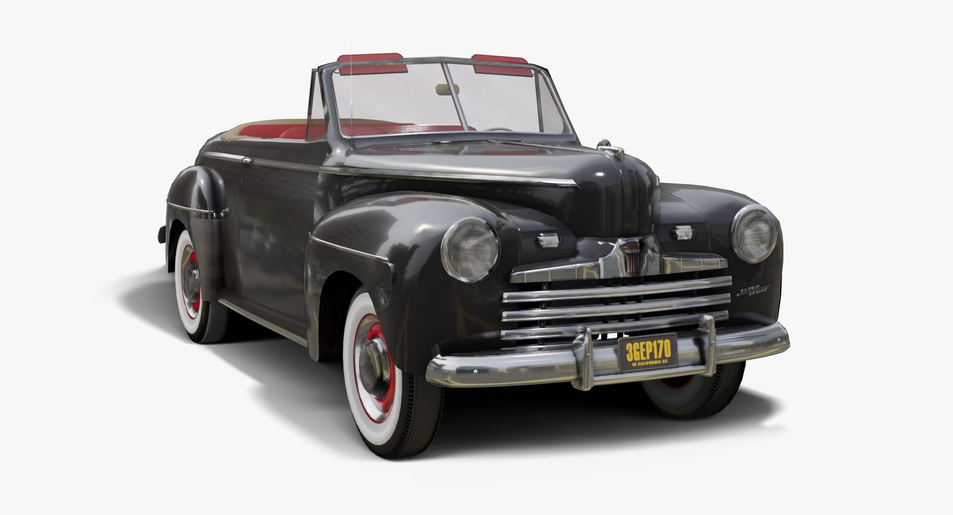 フォードビンテージモデルカー 兄貴分のベビー フォードです / フォード デラックス モデル C, 1936年