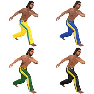 pack rigged capoeira model