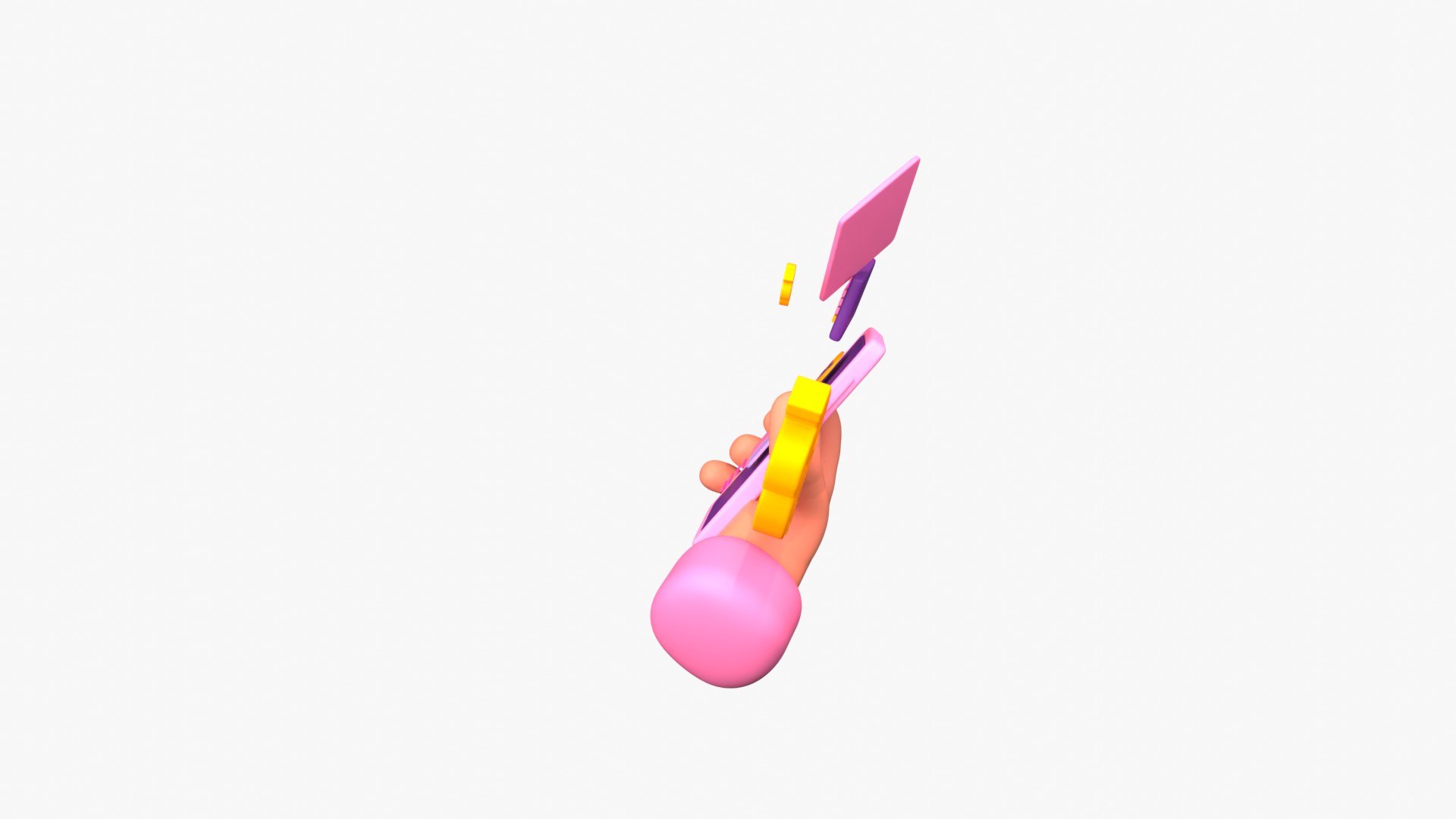 3d online flight ticket booking turbosquid 2249122