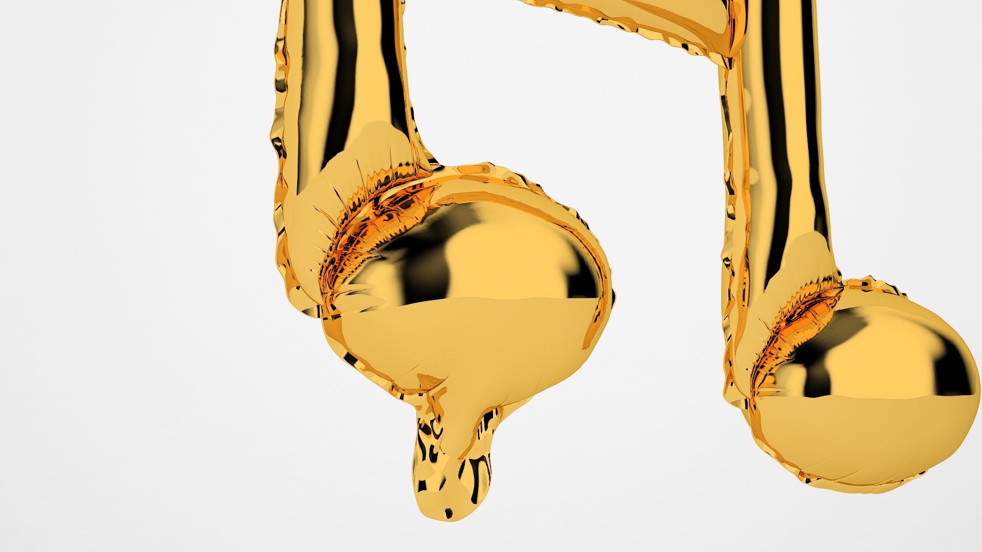 Foil Balloon Note Model - TurboSquid 1454895