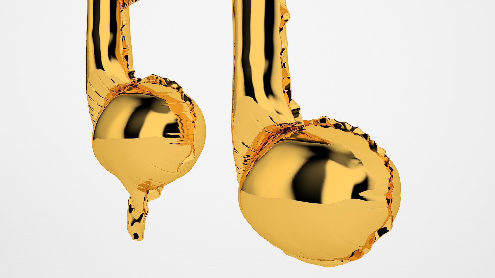 Foil Balloon Note Model - TurboSquid 1454895