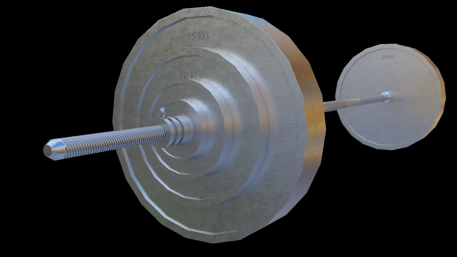 Free 3D Metallic Model - TurboSquid 1187867