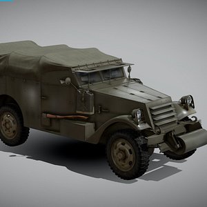 military car M3A1 Scout Car